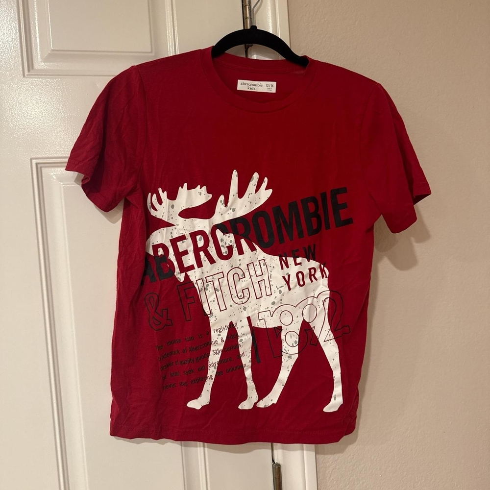 Abercrombie & Fitch Kids Red Tee